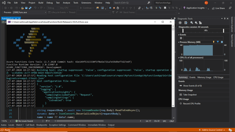 Create A C Azure Function Using Visual Studio 2019 - Download Ultra HD Landscape Wallpaper | Retina